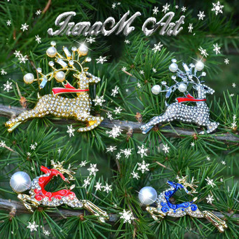 Brooches Christmas brooches 
